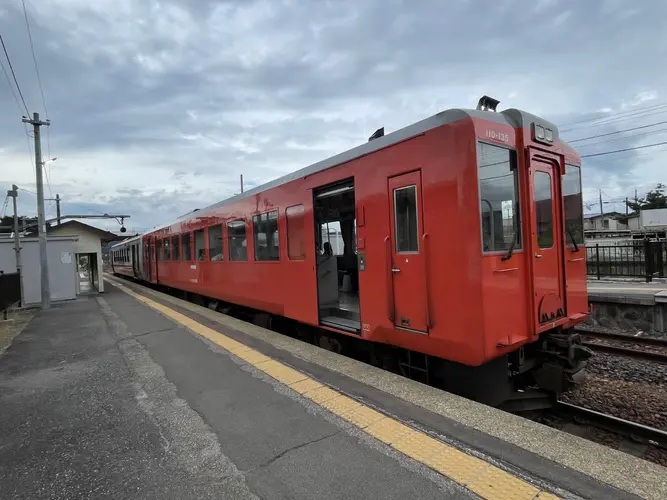 只見線での旅キャン。