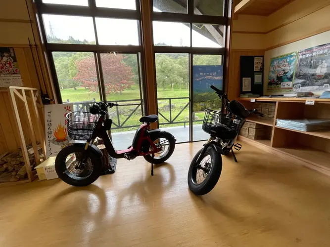 レンタルバイクがあって重宝した。